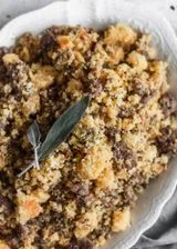 Cornbread Stuffing With Sausage & Sage