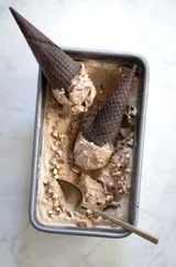 Coffee & Almond Ice Cream