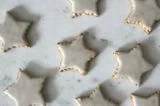 Pistachio Zimtsterne (Cinnamon Stars)