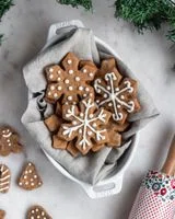 Gingerbread Cake With Orange Buttercream And Bourbon Caramel