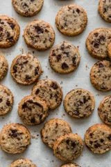 Cardamom Chocolate Chunk Shortbread Cookies