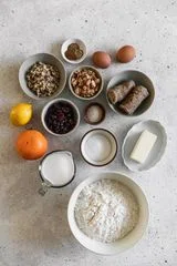 Stollen With Hazelnut Marzipan