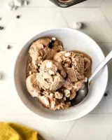 Cocoa Condensed Milk Ice Cream (No Churn)