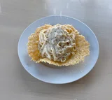 Cacio e Pepe Mac & Cheese in a Parmesan Bowl
