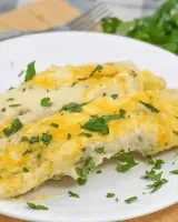 Sour Cream Chicken Enchiladas
