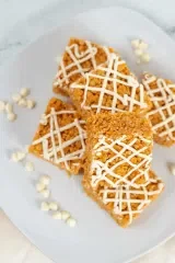 Pumpkin Rice Krispie Treats