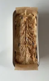 Cinnamon Roll Banana Bread with Cream Cheese Frosting