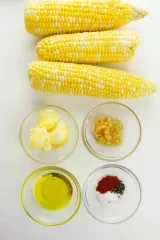 Corn Ribs with Garlic Butter