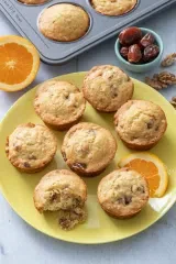 Orange Date Muffins