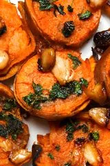 Smashed Sweet Potatoes