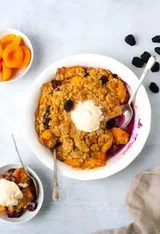 Gluten Free Blackberry Cobbler