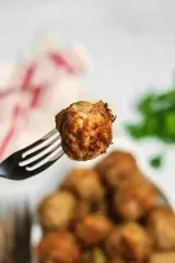 Air Fryer Turkey Meatballs