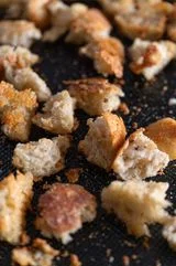 Cracked Black Pepper & Parmesan Croutons