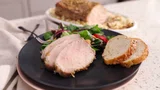 Roasted Pork Loin with Sauerkraut