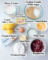 No-Bake Lemon Raspberry Cheesecake