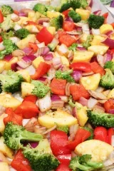 Roasted Vegetable Couscous (Easy Weeknight Dinner)