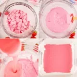 Strawberry Fudge (2 Ingredients)