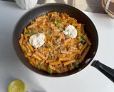 Creamy Sausage Pasta with Burrata