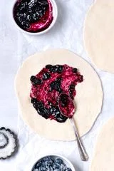 Mini Blueberry Galettes