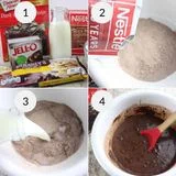 Hot Cocoa Chocolate Cake Dump Cake