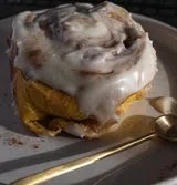 Brown Butter Pumpkin Cinnamon Rolls with Cream Cheese Icing