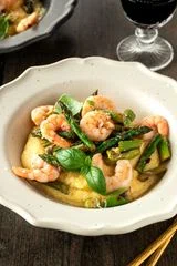 Shrimp and Asparagus Stir Fry