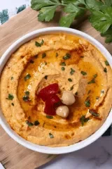Roasted Red Pepper Hummus