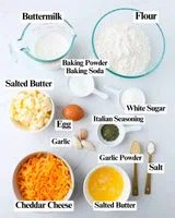Cheddar Garlic Butter Biscuits