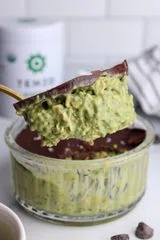 Matcha Overnight Oats with Chocolate Shell