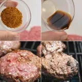 Bourbon Burger with Crispy Onions