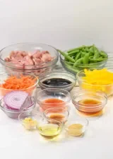 Honey Sesame Chicken Vegetable Sheet Pan