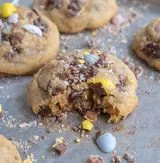 Bakery-Style Brown Butter Cadbury Mini Egg Cookies