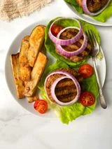 Paleo Garlic Herb Turkey Burgers