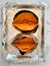 Sweet Potatoes in Orange Cups