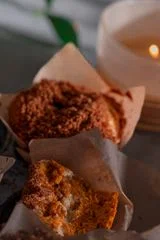 Bakery-Style Pumpkin Cream Cheese Muffins