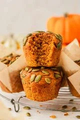 One Bowl Small Batch Pumpkin Muffins