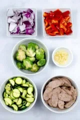 Chicken Apple Sausage Skillet