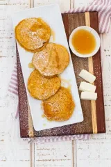 Sweet Potato Pancakes Stack