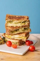 Egg Pesto Melt