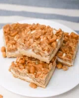Crunchy Peanut Butter Bars
