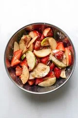 Apple Strawberry Crumble (Gluten Free)