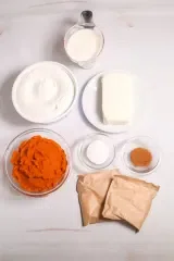 Double Layer Cream Cheese Pumpkin Pie