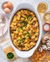 Christmas Morning Breakfast Strata