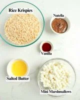 Nutella Rice Krispie Treats