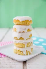 Lemon Pound Cake Mini Doughnuts