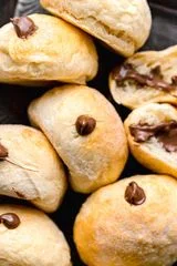 Chocolate Filled Brioche Donuts