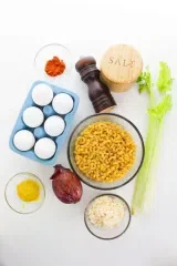 Deviled Egg Macaroni Salad