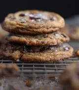 Brown Butter Toffee Pretzel Chocolate Chip Cookies