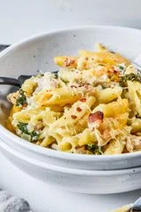 Cheesy Chicken Bacon Ranch Kale Casserole