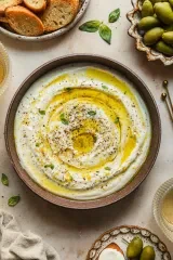 10-Minute Lemony Whipped Ricotta Dip